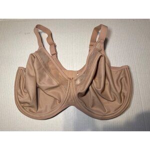 Elomi Smooth Underwire Molded Beige Bra Size 40G